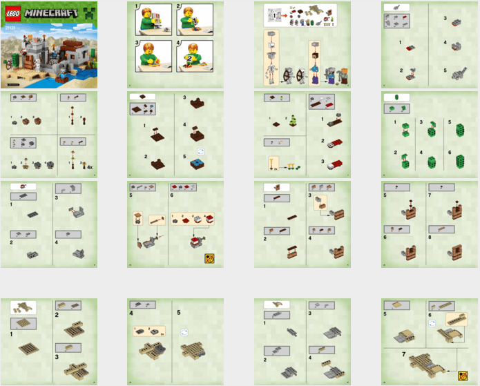 Shopping For LEGO Minecraft 21121 The Desert Outpost Building Kit?
