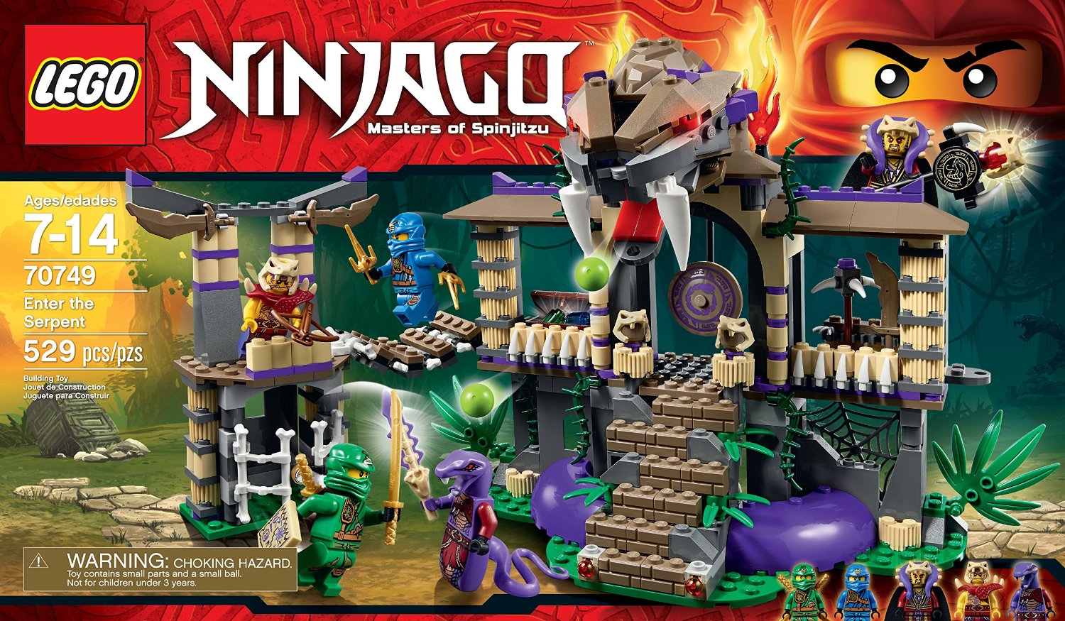 Shopping For LEGO Ninjago Enter The Serpent Toy Building Kit?