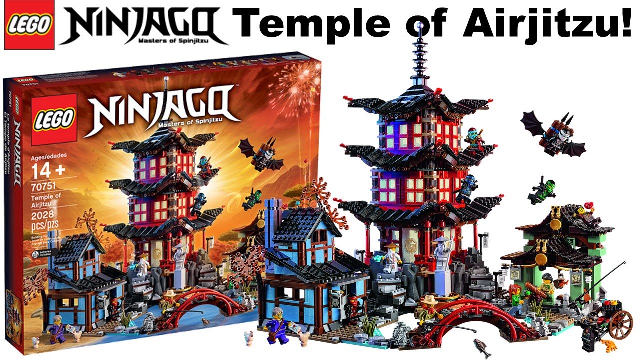 Shopping For Lego Ninjago Temple of Airjitzu 70751 Building Kit?