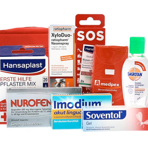 Die limitierte medpex Reiseapotheke Box ist bestellbar BoxenWahnsinn.de