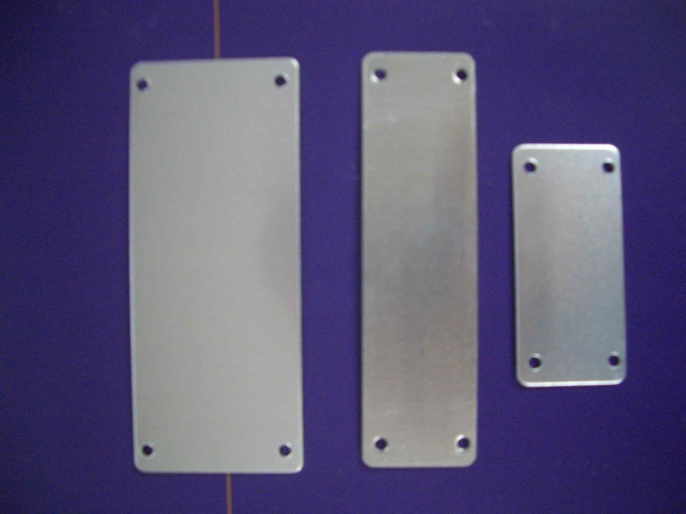 End plate for Series 3, 1.77 H x 4.27 W" Box Enclosures Custom