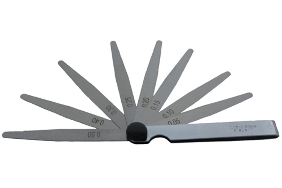 Feeler Gauge Set, 8 Blade