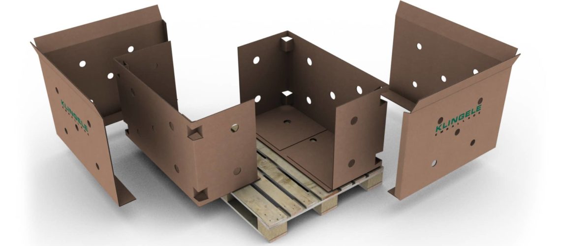 Mini BIG BOX 360KG and BIG BOX 500Kg boxes Bulk Export Boxes For Fruit