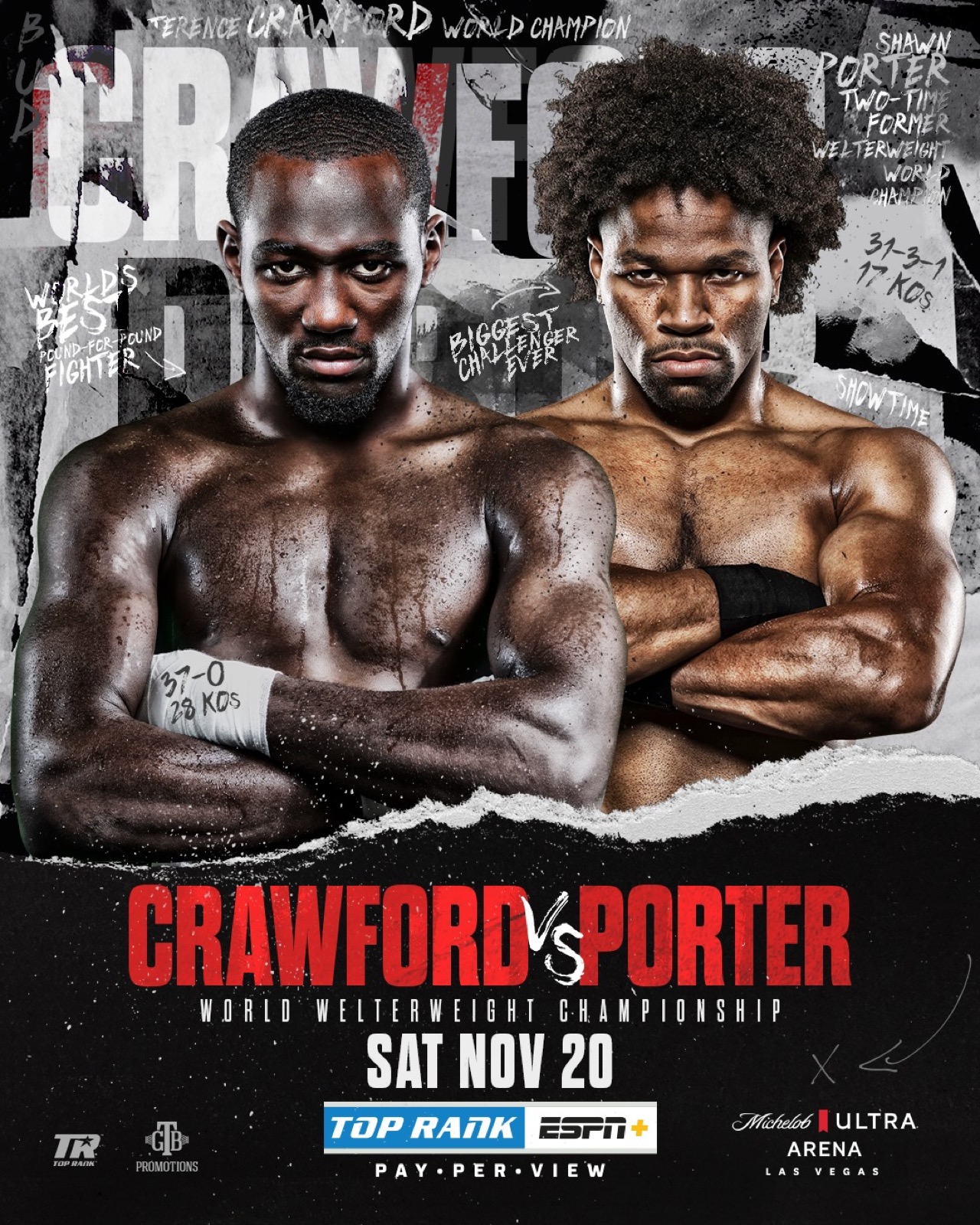 This Year's Next SuperFight? Crawford Vs. Porter Expected To Deliver