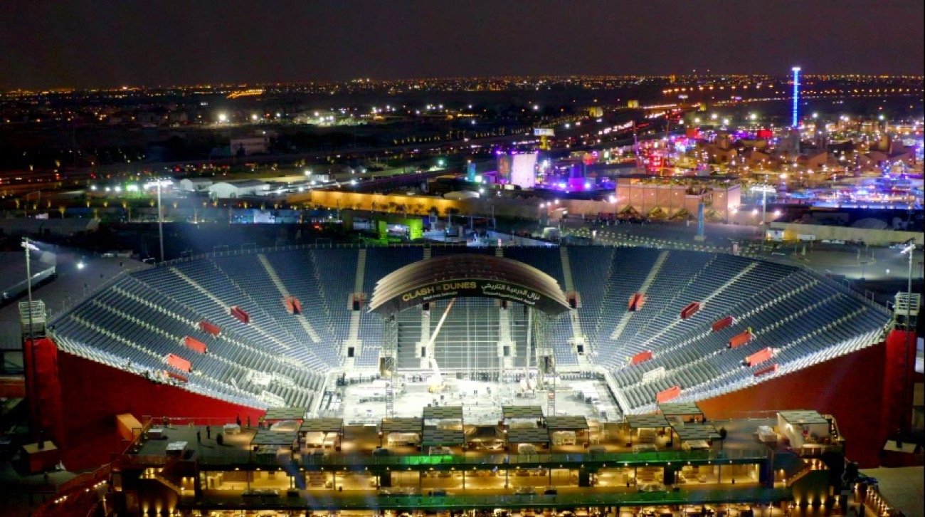 Ruiz Vs Joshua II First Aerial Shots Of 'Spectacular' Diriyah Arena