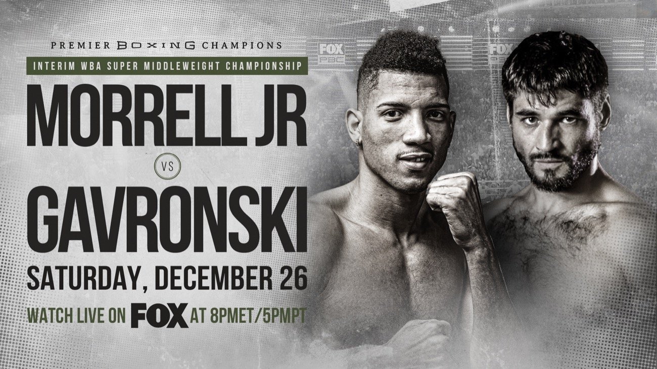 David Morrell Vs. Mike Gavronski On Dec.26th On Fox Boxing News 24
