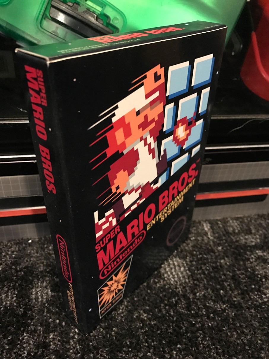 Super Mario Bros. Box My Games! Reproduction game boxes