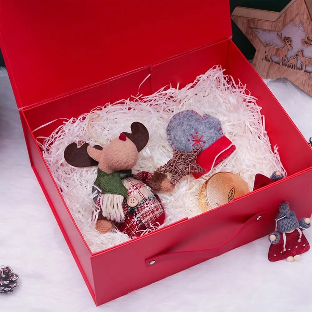 Custom Matte Christmas Gift Packaging Box Closure