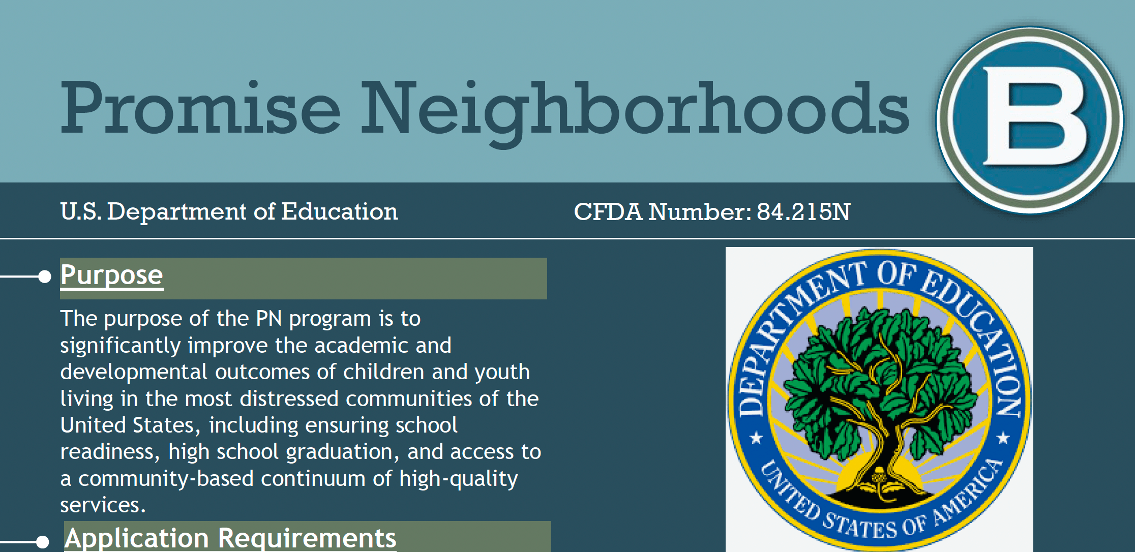 Promise Neighborhoods Due Oct. 2022 Boyd Grants