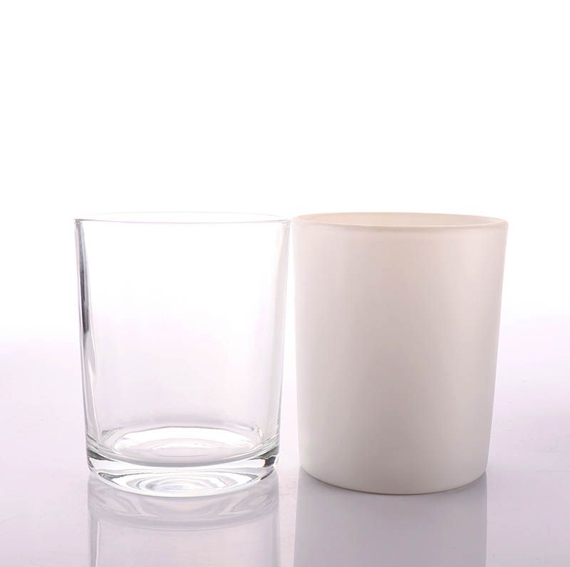 Matt Black Candle Glass Jar, Candle Glass Jar Manufacturer China