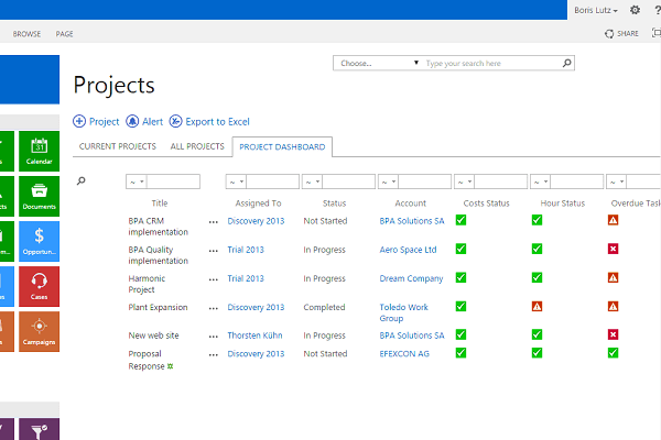 Project Innovative Software Solutions on Microsoft Office 365