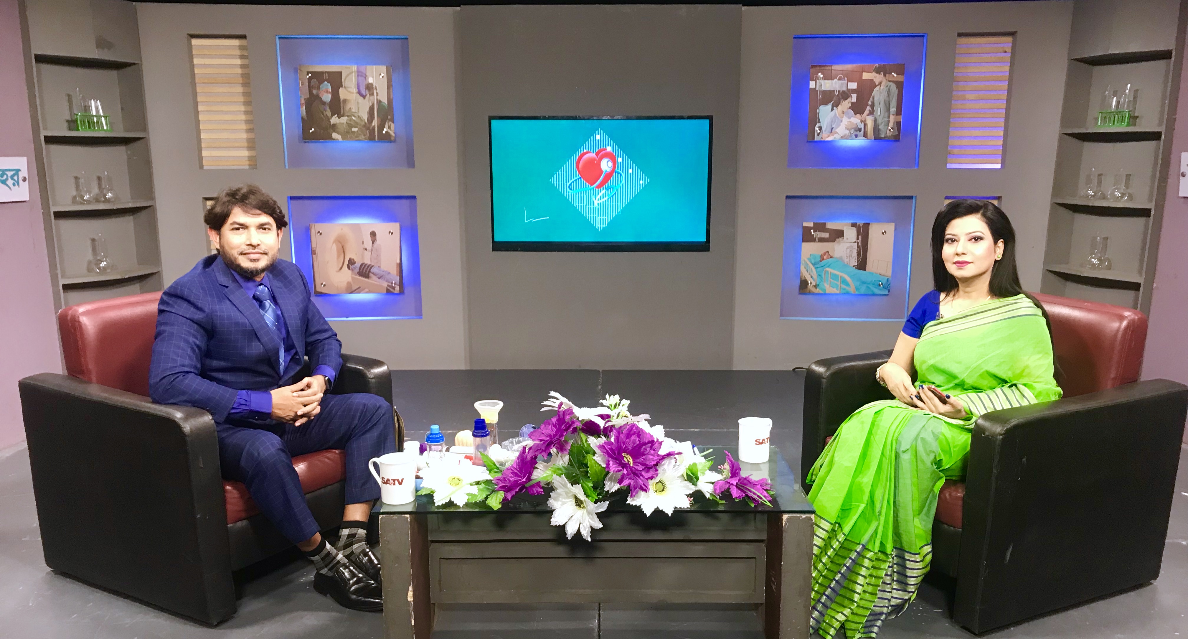 Talked about Asthma in national TV Channel Bangladesh Primary Care