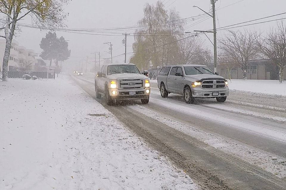 Let it snow, let it snow! ‘Cause the city’s ready for it are you