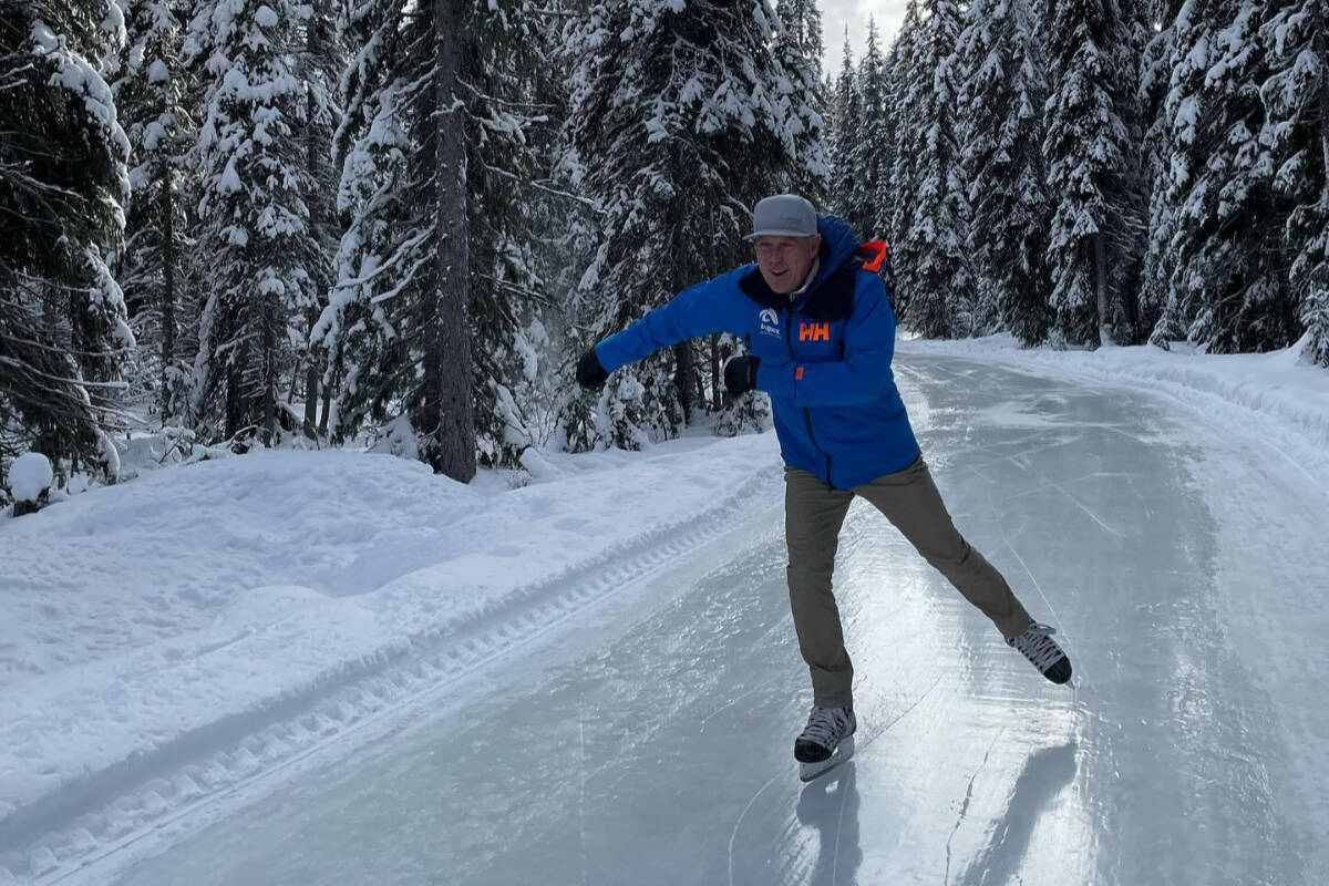 ‘Truly magical experience’ Skating loop opens at Apex near Penticton Summerland Review