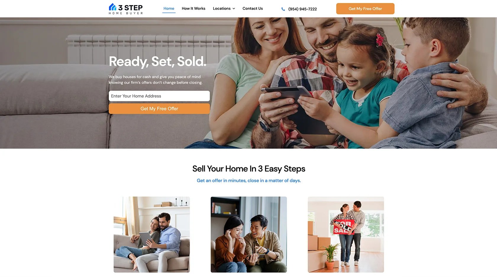 3Step Home Buyer BP MediaWorks Florida Home Sales