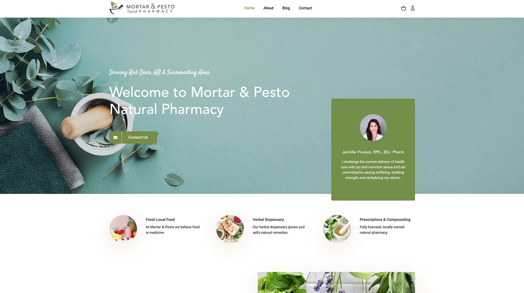 Mortar & Pesto BP MediaWorks Natural Pharmacy