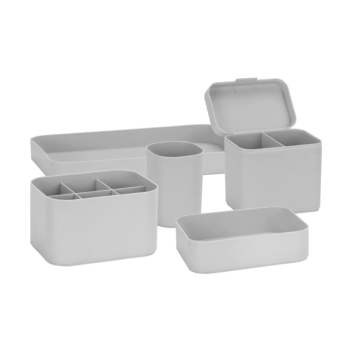 Nail desk organizer containers BPRO Systems