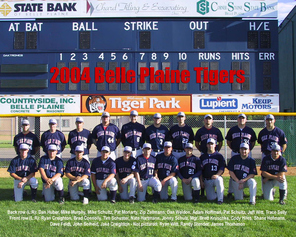 Belle Plaine Tigers Amateur Baseball Site