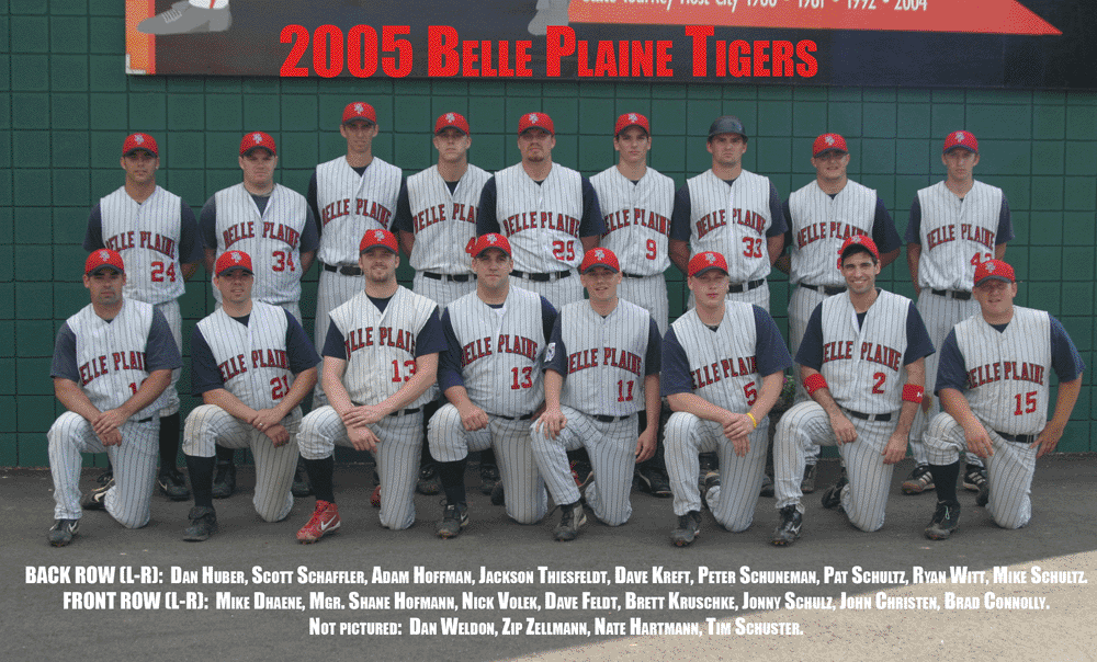 Belle Plaine Tigers Amateur Baseball Site