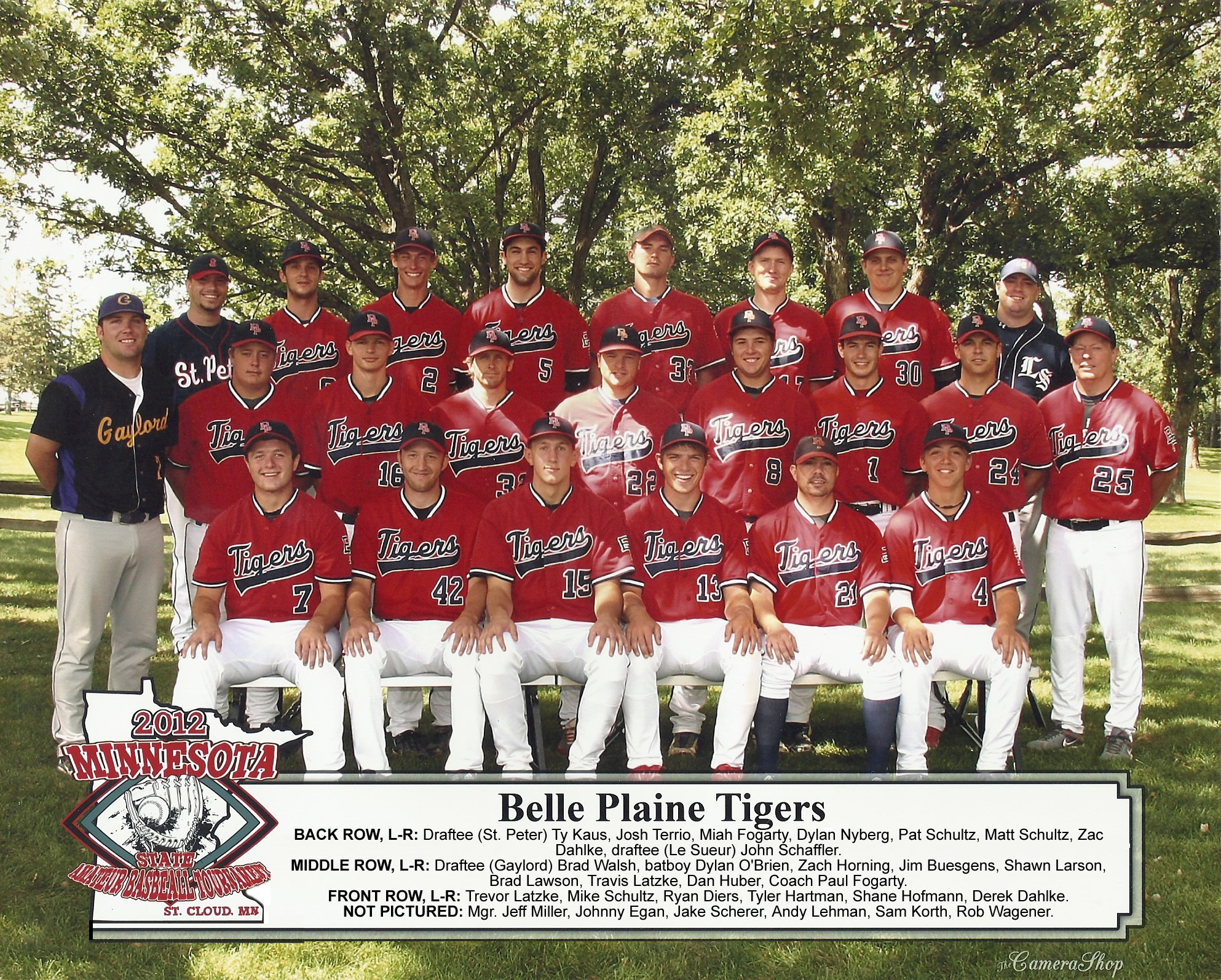 Belle Plaine Tigers Amateur Baseball Site