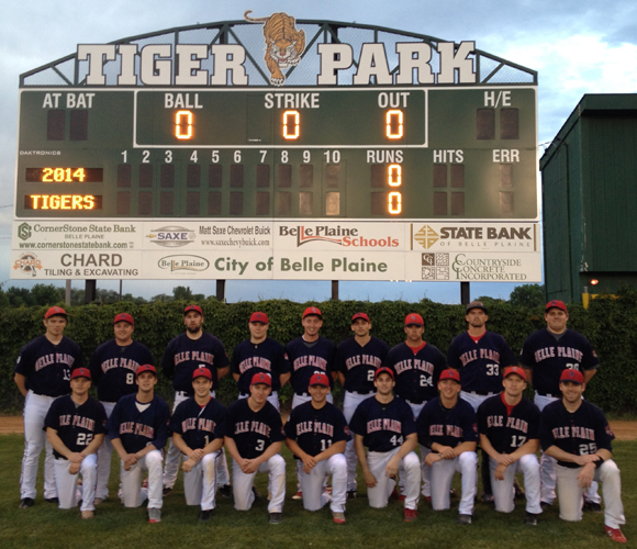 Belle Plaine Tigers Amateur Baseball Site