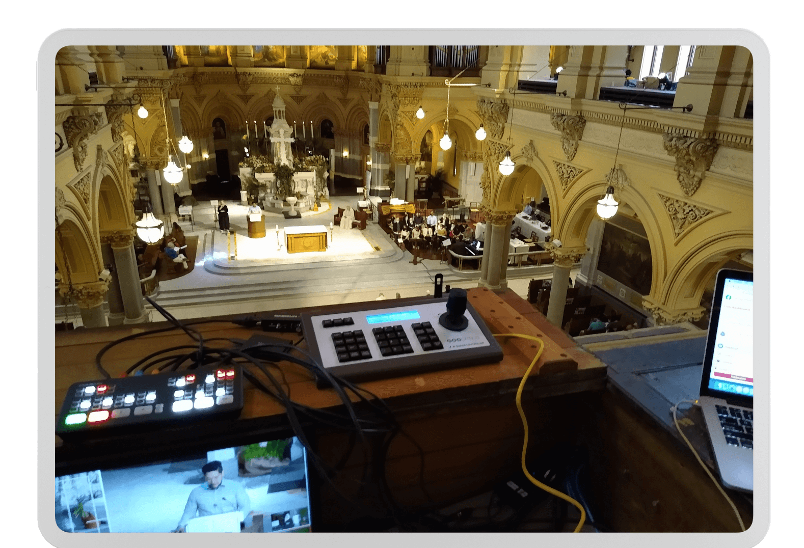 St. Francis Xavier Church Streaming System Brooklyn Queens Tech