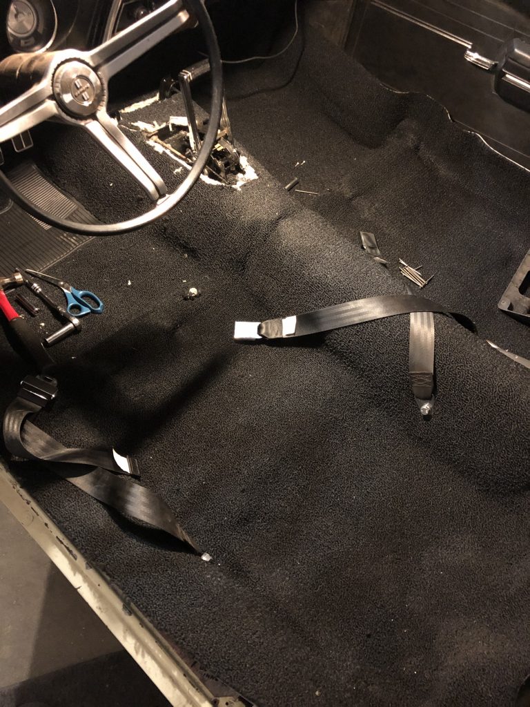 Installing Carpeting Pat's Car Blog