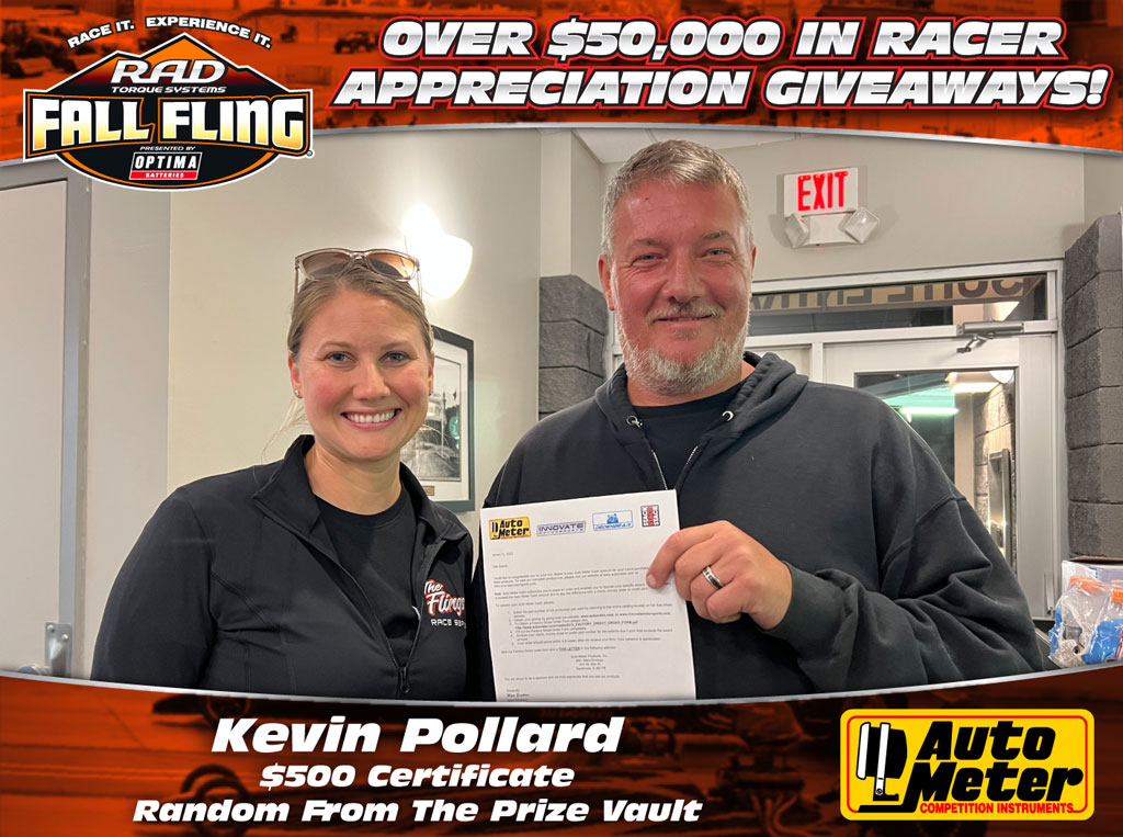 Bracket Races Fall Fling Bristol Prizes 2023