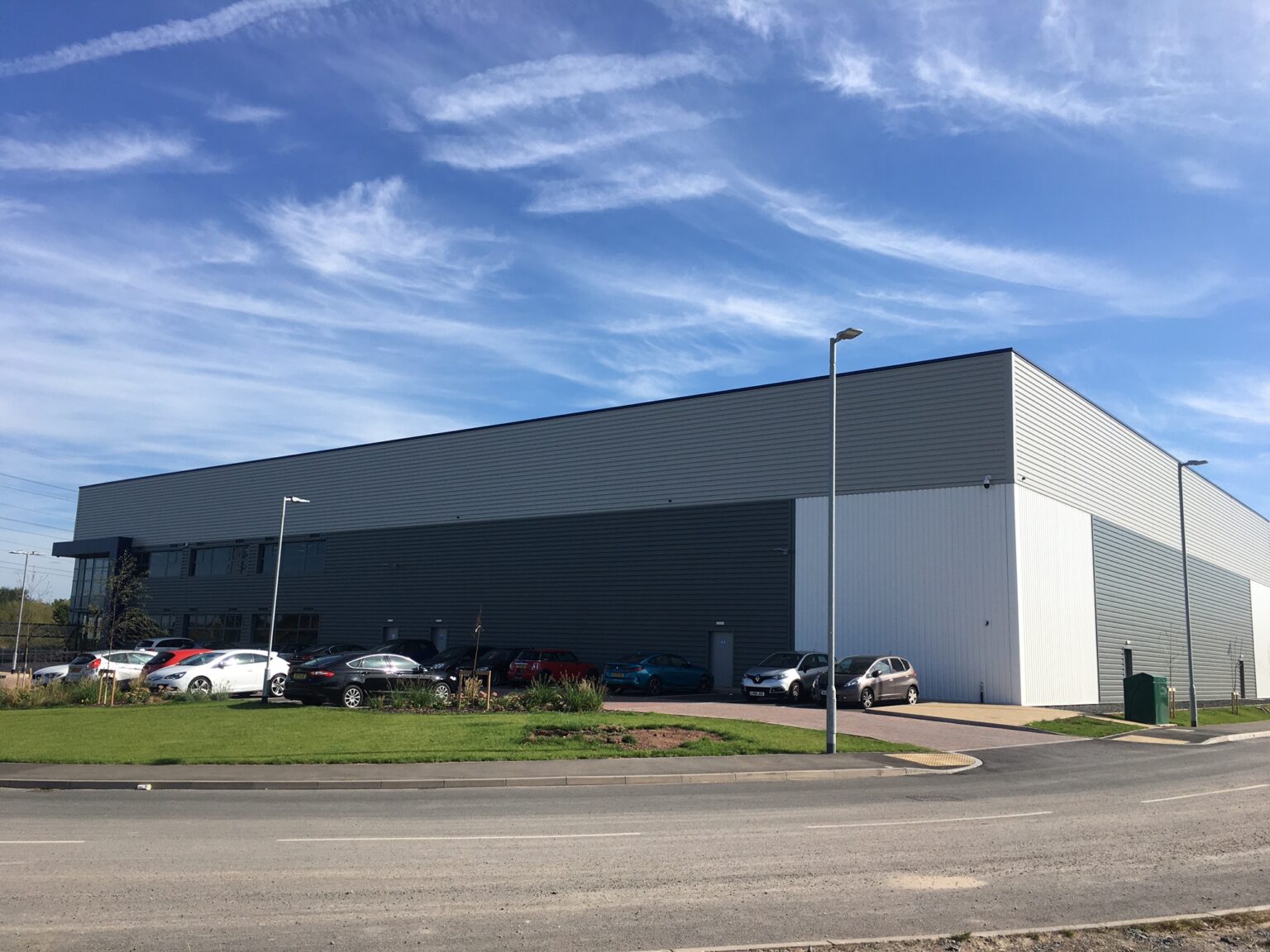 Unit 2 completed at Reedswood Business Park, Walsall Brackley