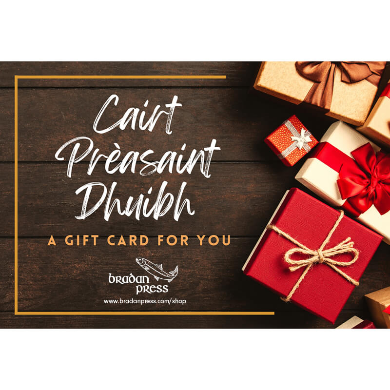 Gift Card Bradan Press