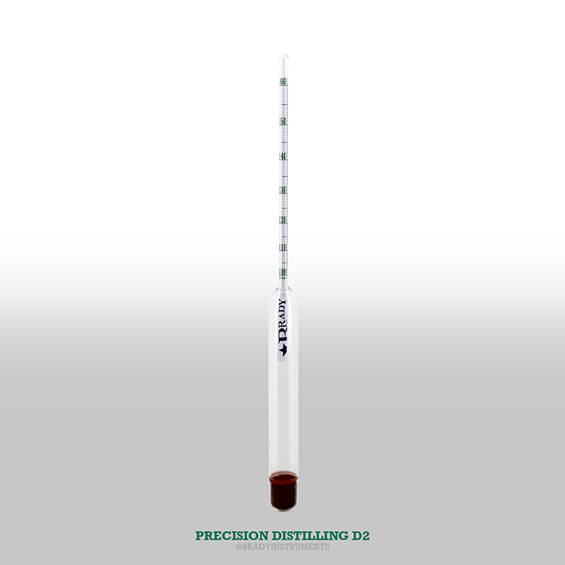 Precision Distilling Hydrometer System Brady Instruments