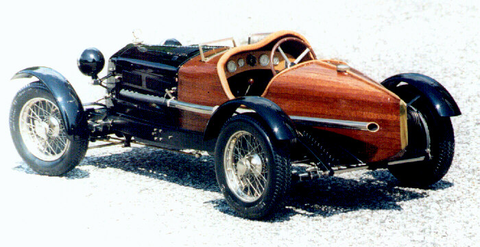 Brady Ward 18 scale hand built model cars