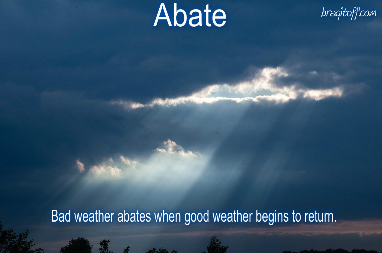 Abate Sentence and Image