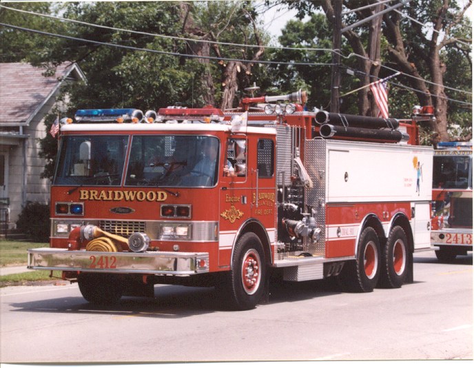 Historical Apparatus Braidwood Fire Department