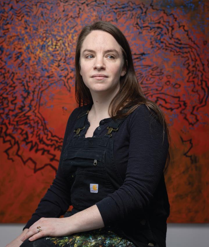 An Artist Paints Her Migraine Aura to Help Communicate What Symptoms Feel Like