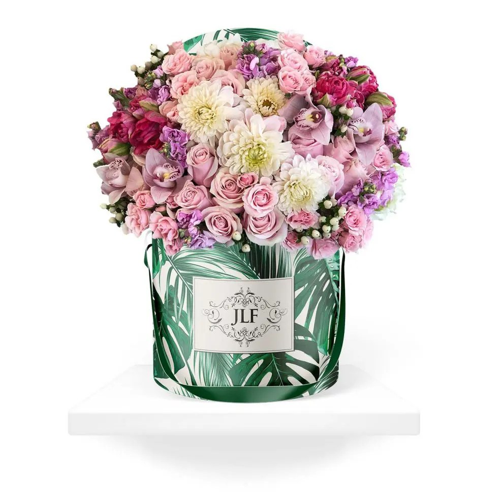 Packaging and website design for for Jadore Les Fleurs Floral design