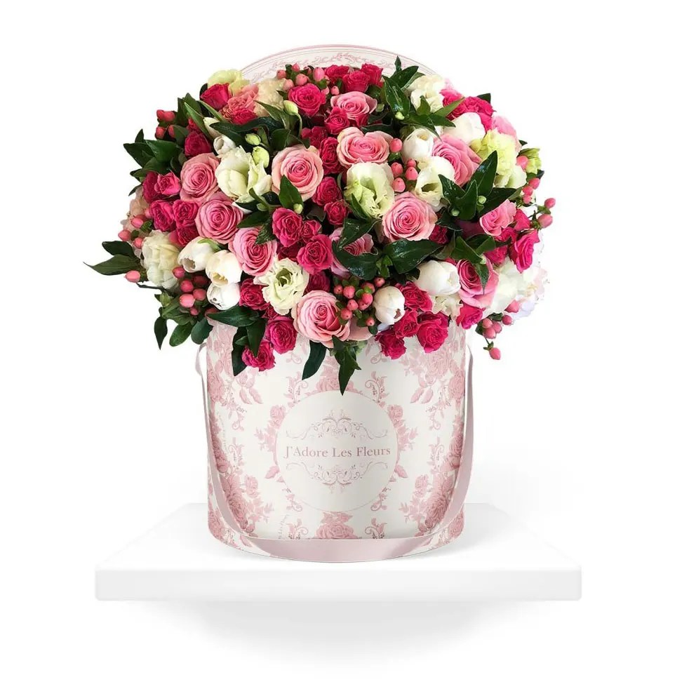 Packaging and website design for for Jadore Les Fleurs Floral design