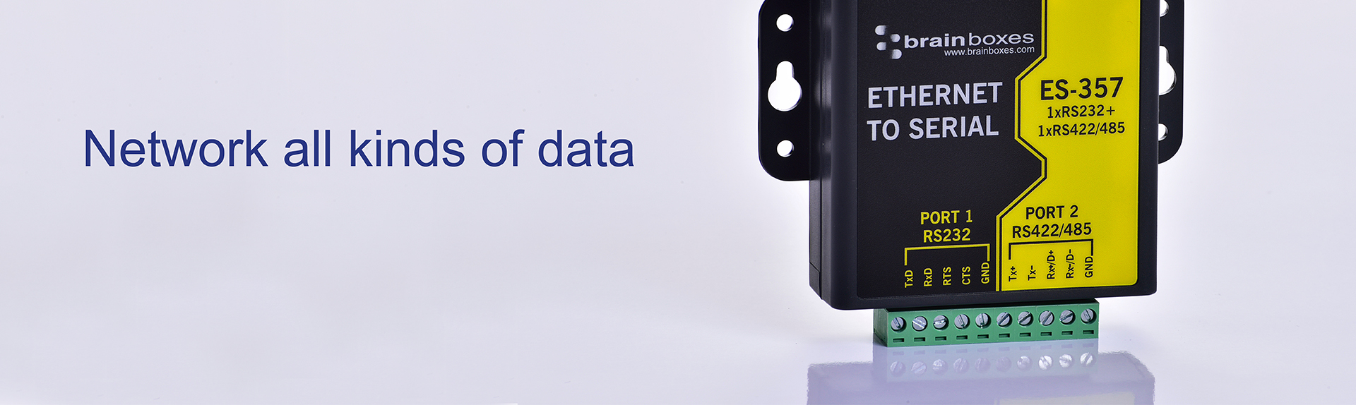 Brainboxes Connect, Configure, Control Serial IO