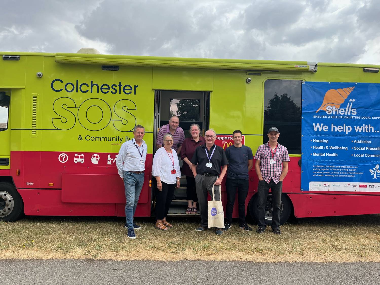 New SOS Bus Outreach project launches to support most vulnerable