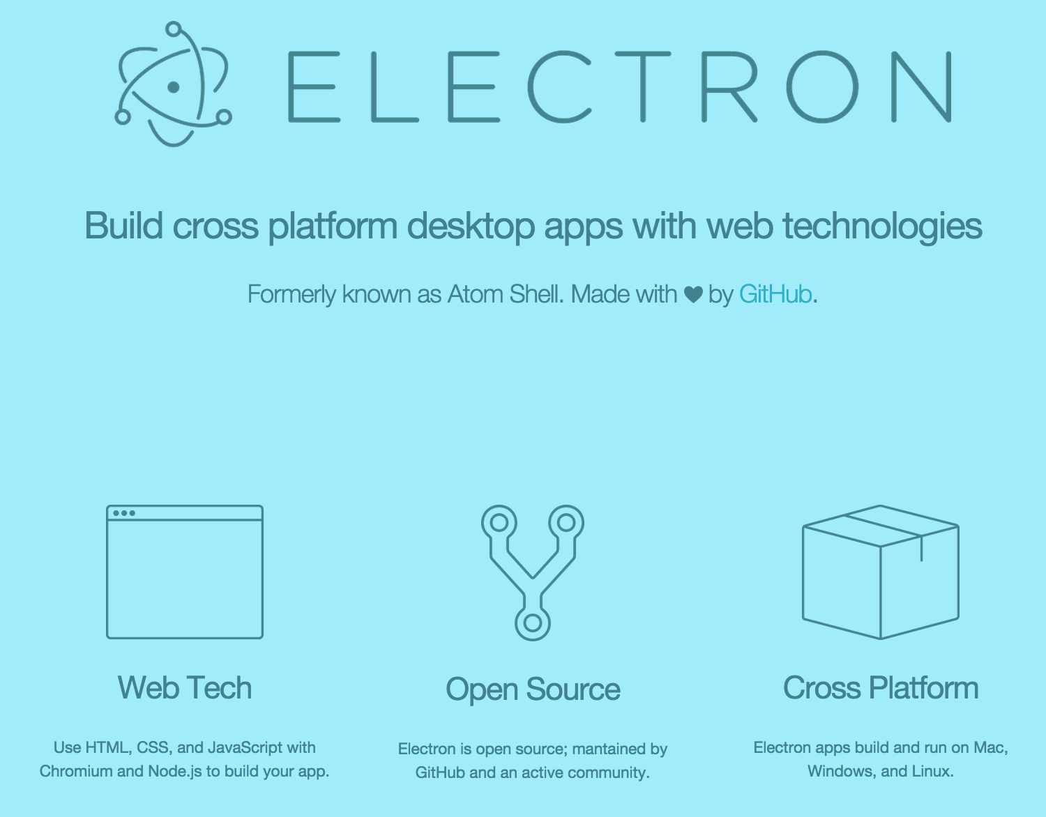 Electron Build cross platform desktop apps with web technologies
