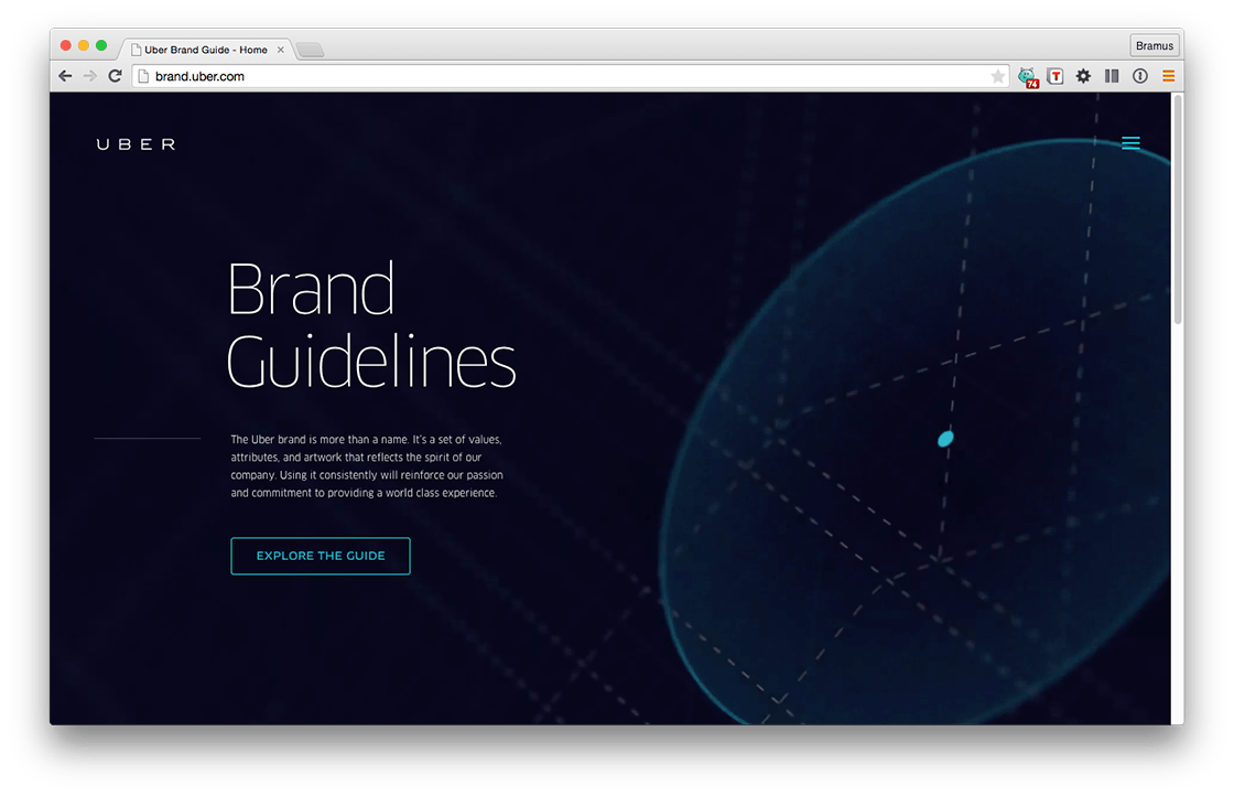 Uber Brand Guidelines Bram.us