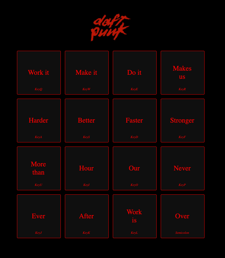 HID Demo Elgato Stream Deck Daft Punk Soundboard Bram.us