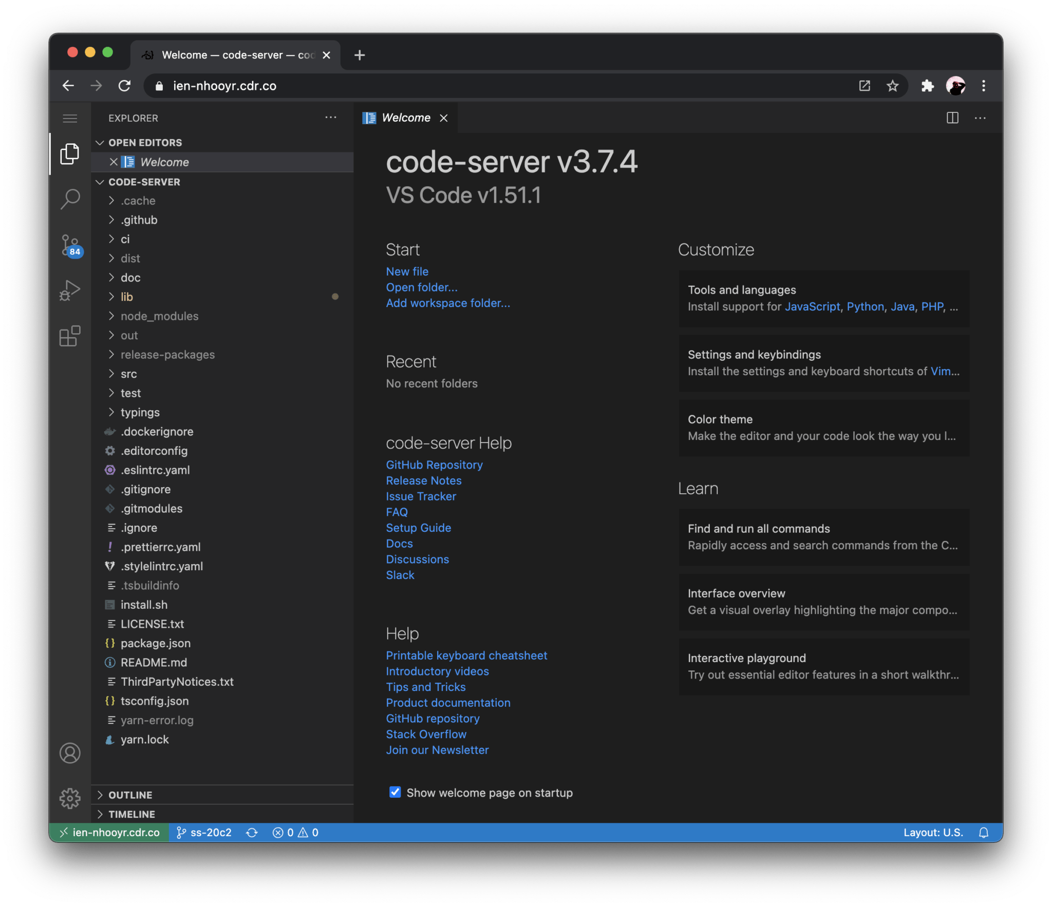 vscode Bram.us