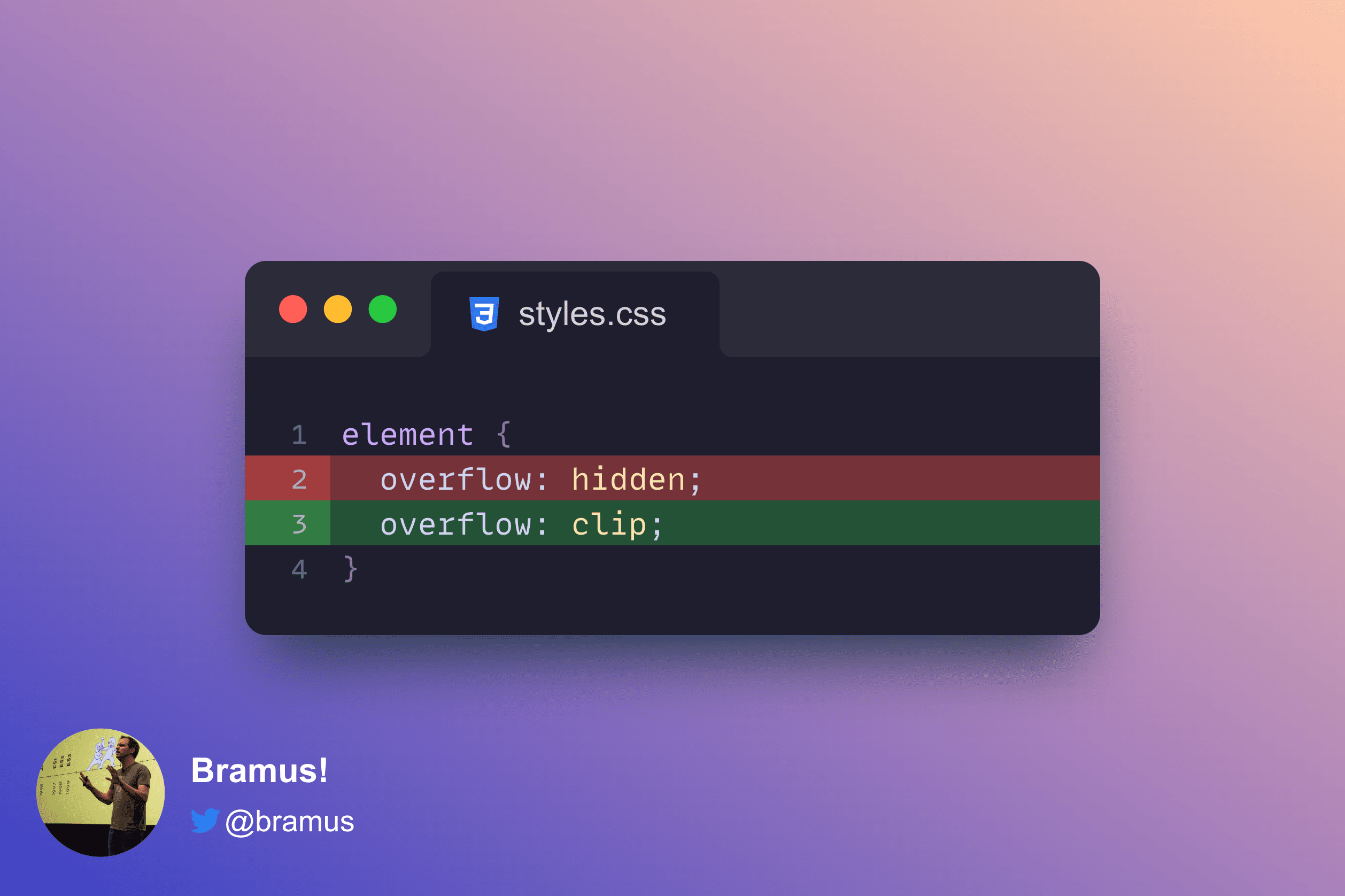 ScrollDriven Animations You want overflow clip, not overflow hidden