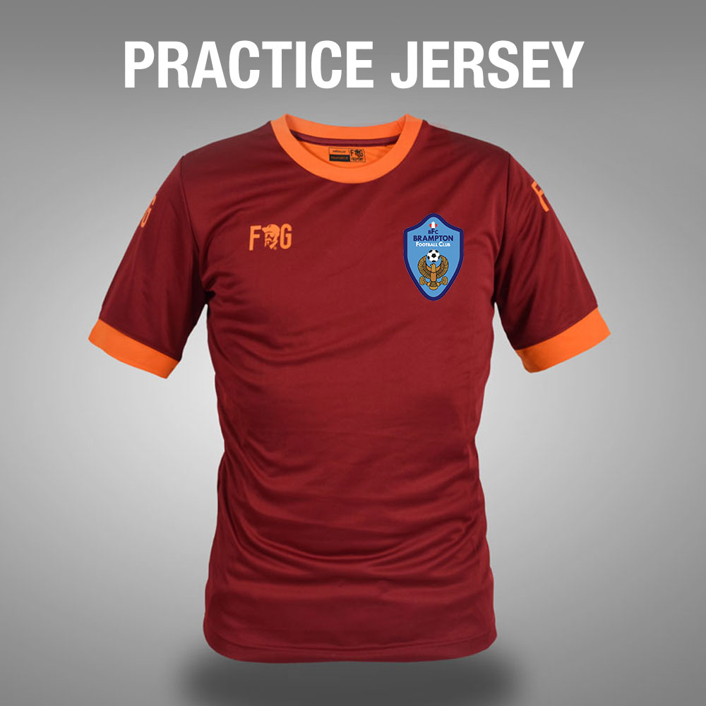 Brampton FC Practice Jersey Brampton Football Club