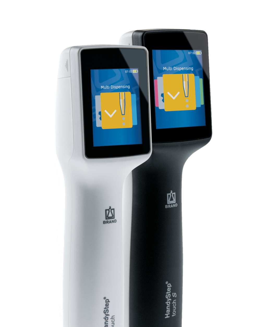 Test the new repetitive pipette HandyStep® touch BRAND