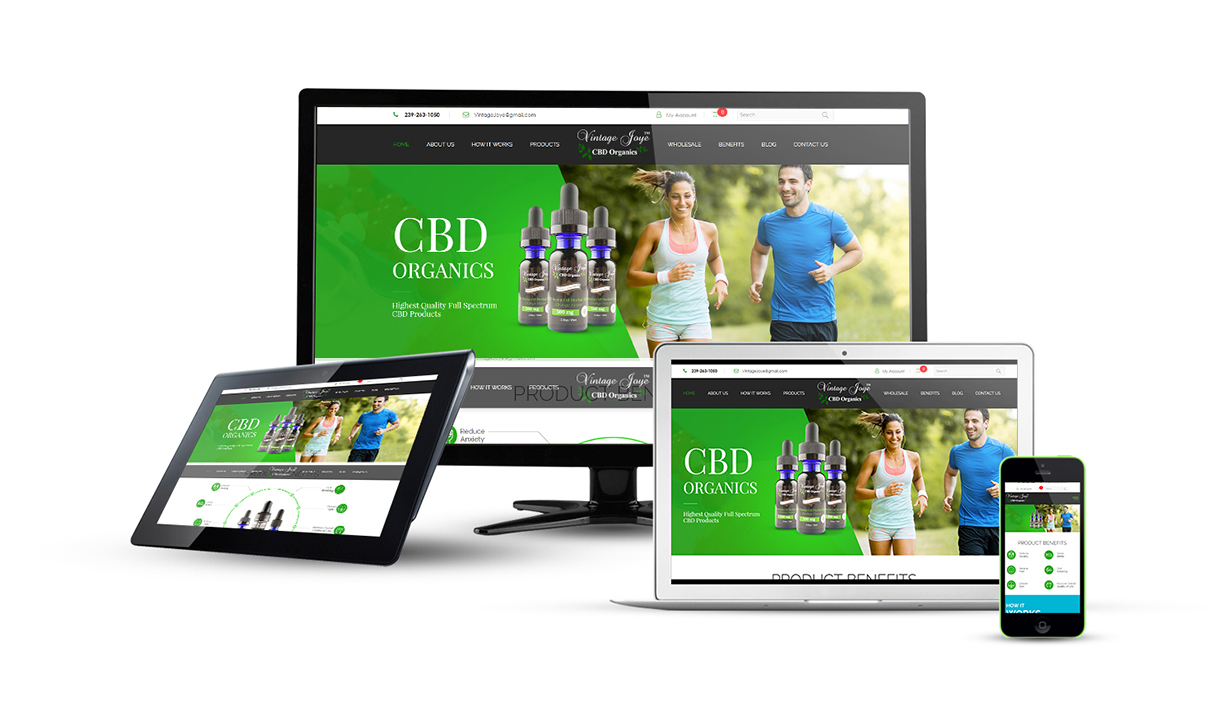 CBD Oil Company Website Design & Development Case Study Brandignity