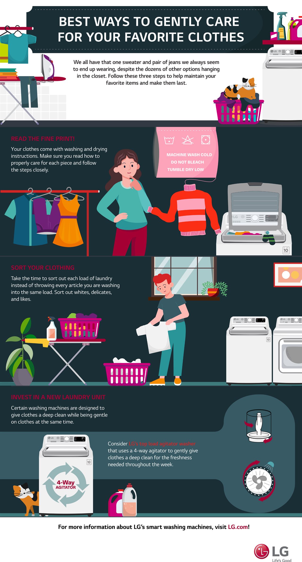 Best ways to gently care for your favorite clothes [Infographic] The San Fernando Valley Sun