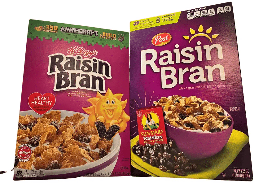 Kellogg's vs Post Raisin Bran What's the Difference Between Them?