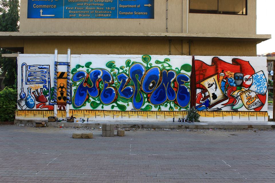 Reclaiming Karachi Painting the City Walls With Vibrant Graffiti